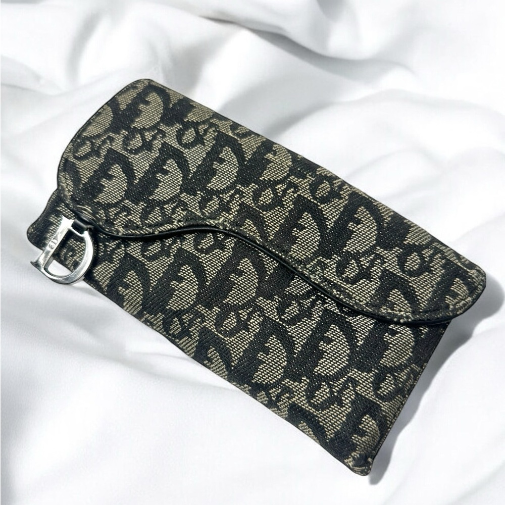 Vintage Christian Dior Trotter Long Wallet - Picture 2 of 6